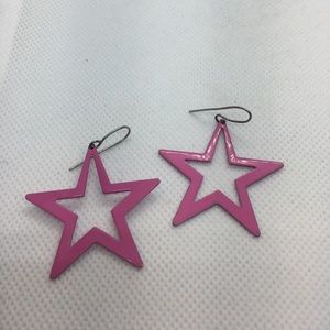 Jewelry - 4 for $12: Pink Star Earrings Jewelry - 4 for $12: Pink Star Earrings